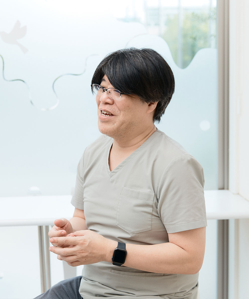 院長の診察の様子