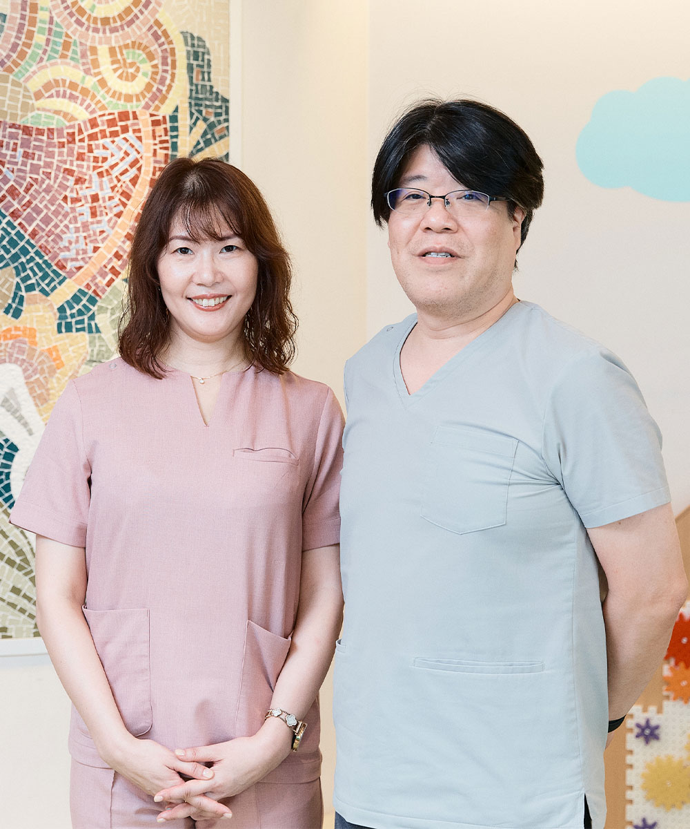 院長 井口正道と医師 井口真帆